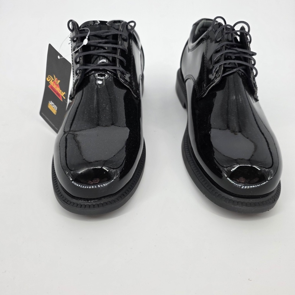 Thorogood 831-6027 Mens Poromeric Oxford Patent Leather Shoe, Size 11 M New! - Picture 3 of 9